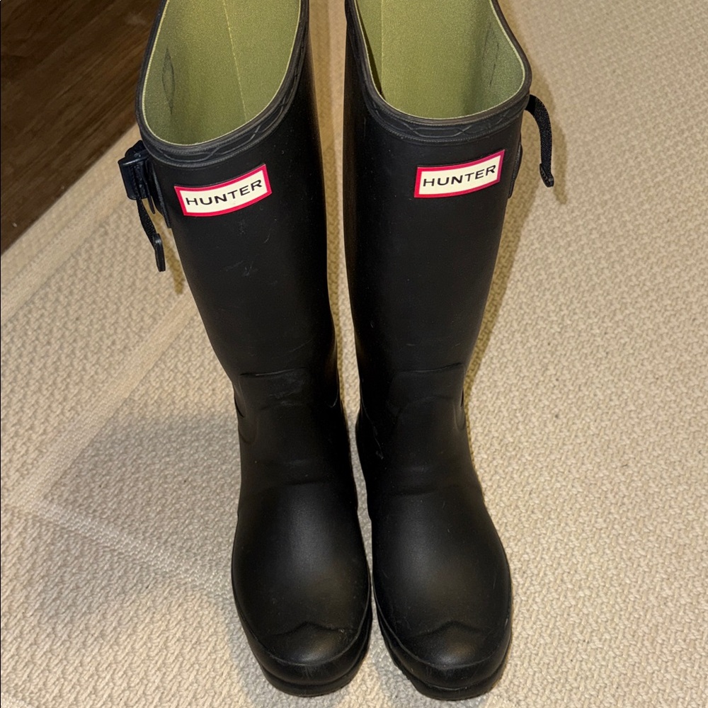 Hunter Classic Black Tall Boots